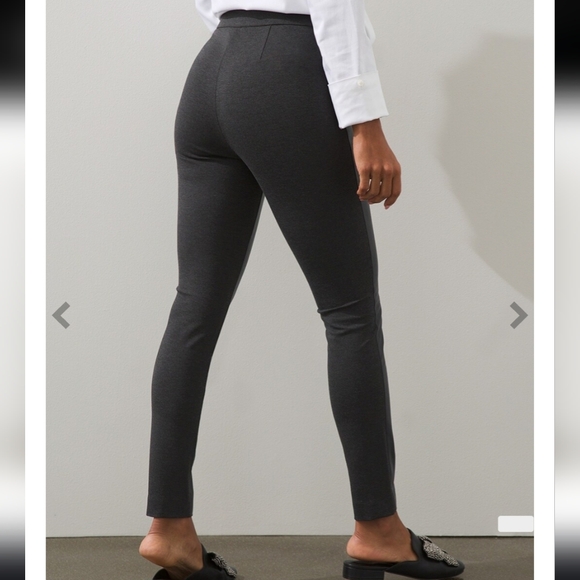 Chico's Faux-Leather Pull-On Leggings/ Size 3 (16) - Picture 4 of 15